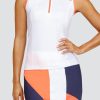 Golf Tail Activewear Sleeveless | Kamala Top - Chalk White - Final Sale