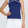 Tennis Tail Activewear Tanks | Erie Tank - Blue Depths