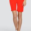 Golf Tail Activewear Shorts | Braxton 18" Short - Paprika