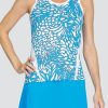 Tennis Tail Activewear Tanks | Lu Tank - Mystical Animal