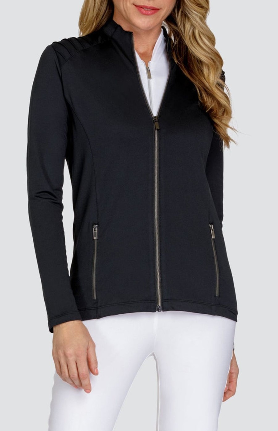 Golf Tail Activewear | Siona Jacket - Onyx Black