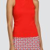 Tennis Tail Activewear Tanks | Julsie Tank - Racing Red