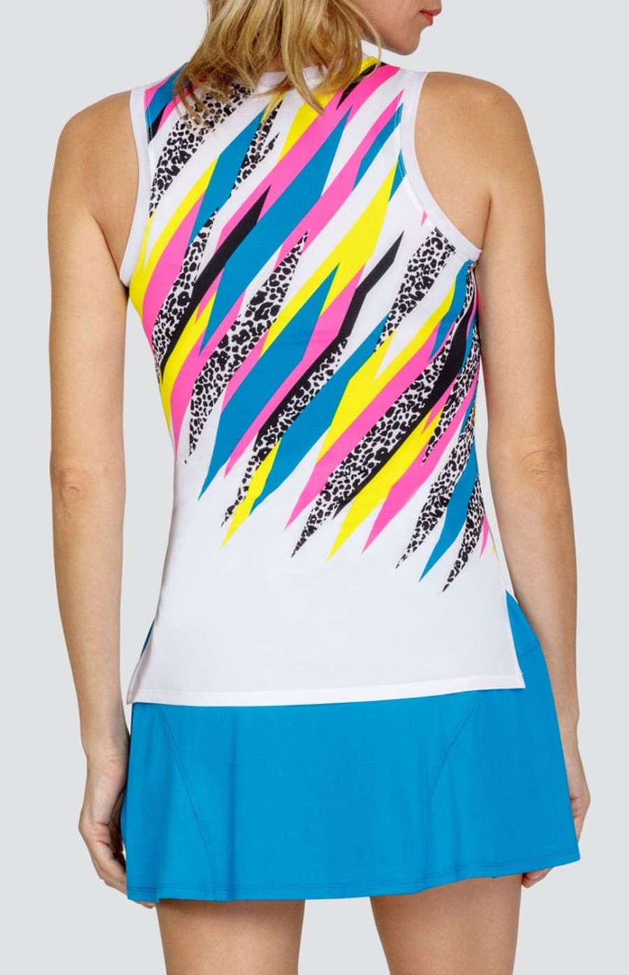 Tennis Tail Activewear Tanks | Zeta Tank - Electra Place - Final Sale