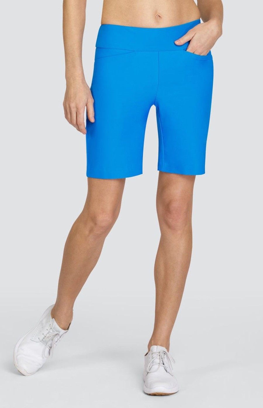 Golf Tail Activewear Shorts | Braxton 18" Short - Destiny Blue