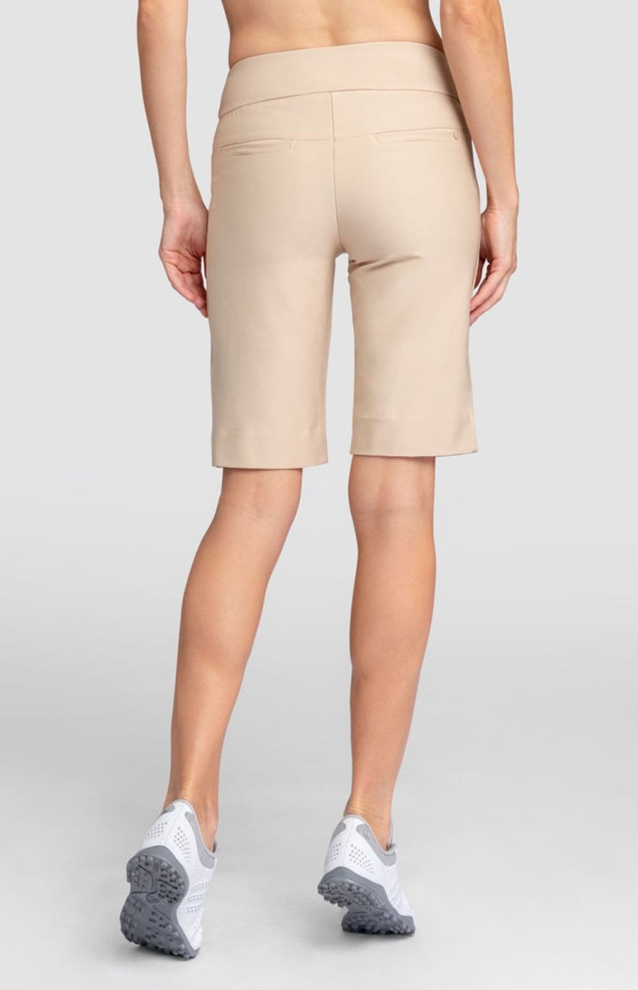 Golf Tail Activewear Shorts | Mulligan 21" Short - Sand