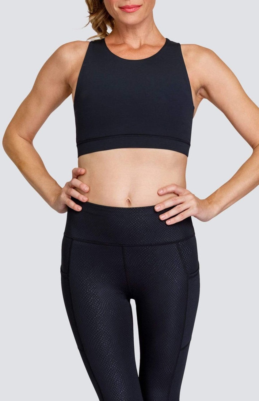 Tennis Tail Activewear Sports Bras | Estee Sports Bra - Onyx Black