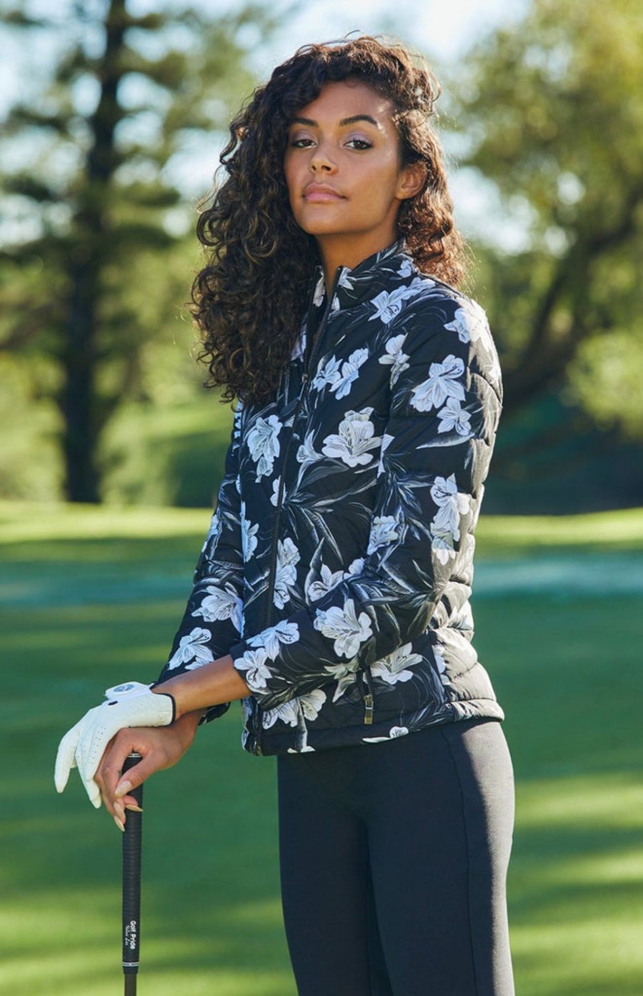 Golf Tail Activewear | Brielle Jacket - Ethereal Blooms