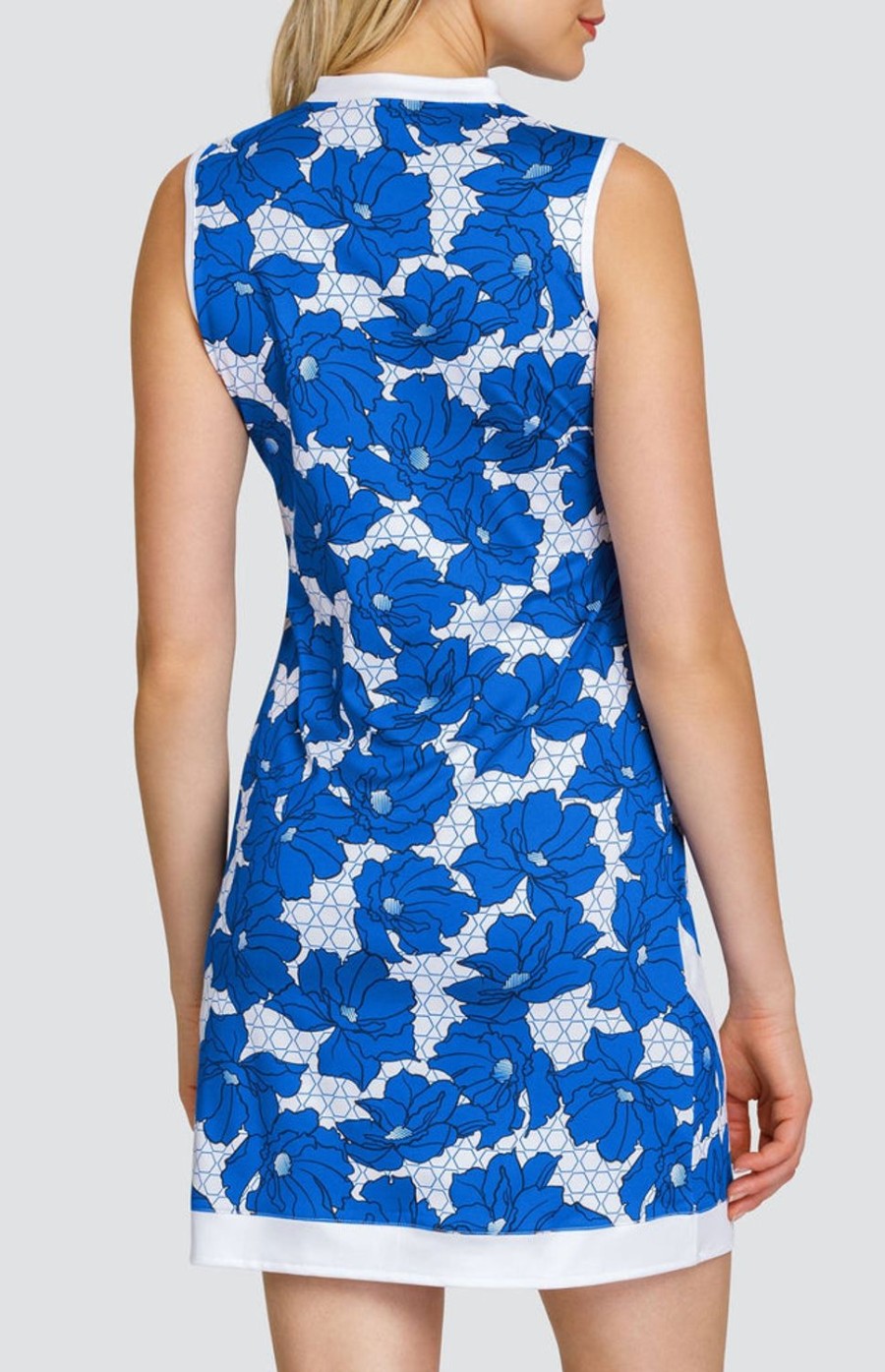 Golf Tail Activewear Sleeveless | Elisandra 36.5" Dress - Sicilly Blooms