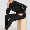 Golf Tail Activewear Long Sleeve | Alessa Top - Noir Black