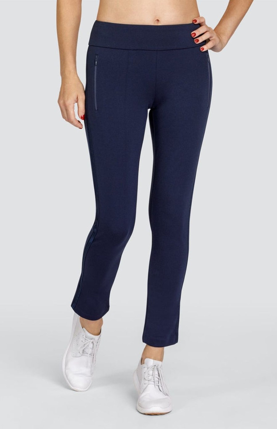 Golf Tail Activewear Ankle Pants | Aubrianna 28" Ankle Pant - Night Navy