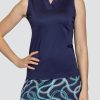 Golf Tail Activewear Sleeveless | Kamilia Top - Navy Blue