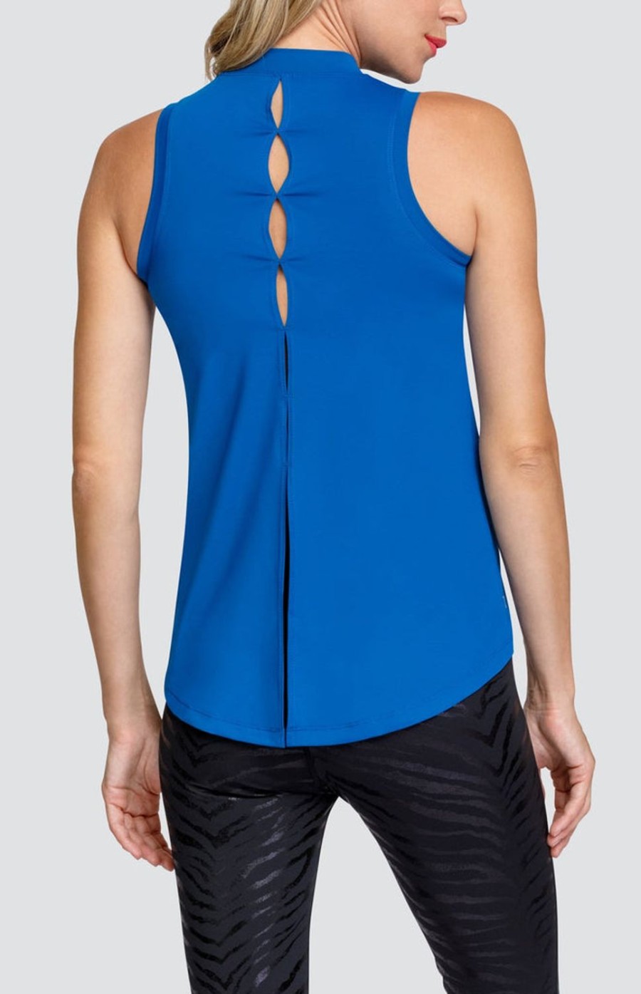 Tennis Tail Activewear Tanks | Norris Tank - Royal - Final Sale