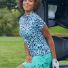 Golf Tail Activewear Short Sleeve | Montse Top - Mountain Lynx