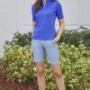 Golf Tail Activewear Short Sleeve | Mitch Top - Mystic Blue