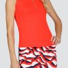 Golf Tail Activewear Sleeveless | Knox Top - Paprika - Final Sale