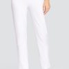 Golf Tail Activewear Ankle Pants | Mulligan 28" Ankle Pant - Chalk White