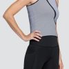 Tennis Tail Activewear Tanks | Dominica Tank - Stripe Jacquard - Final Sale