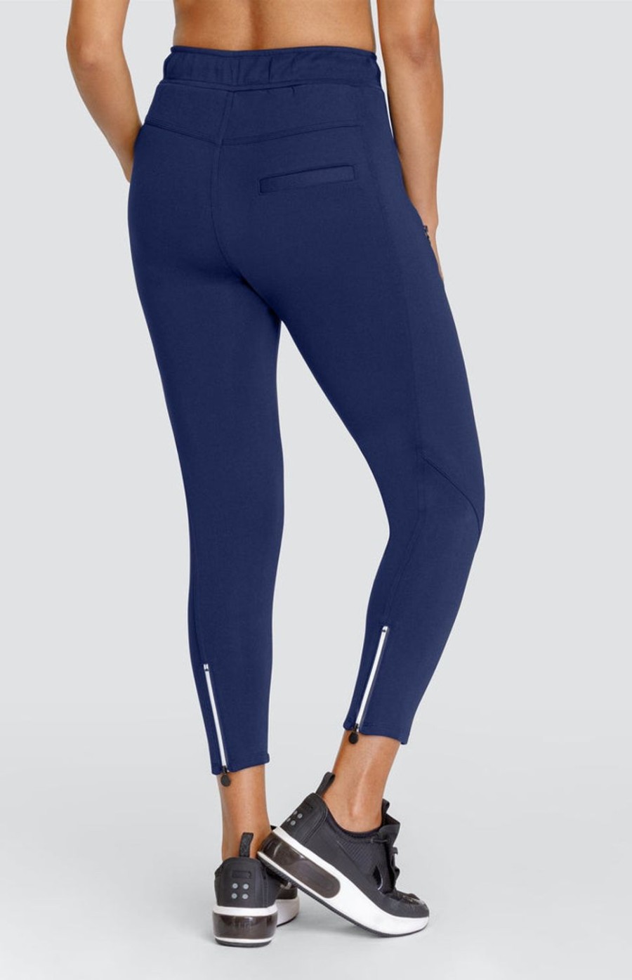 Golf Tail Activewear Ankle Pants | Eleanor Navy Blue Jogger