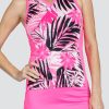 Tennis Tail Activewear Tanks | Melisandre Tank - Tropical Palms