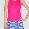 Tennis Tail Activewear Tanks | Alyeska Tank - Wild Watermelon