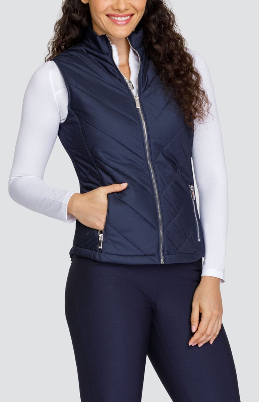 Golf Tail Activewear | Sonny Vest - Night Navy