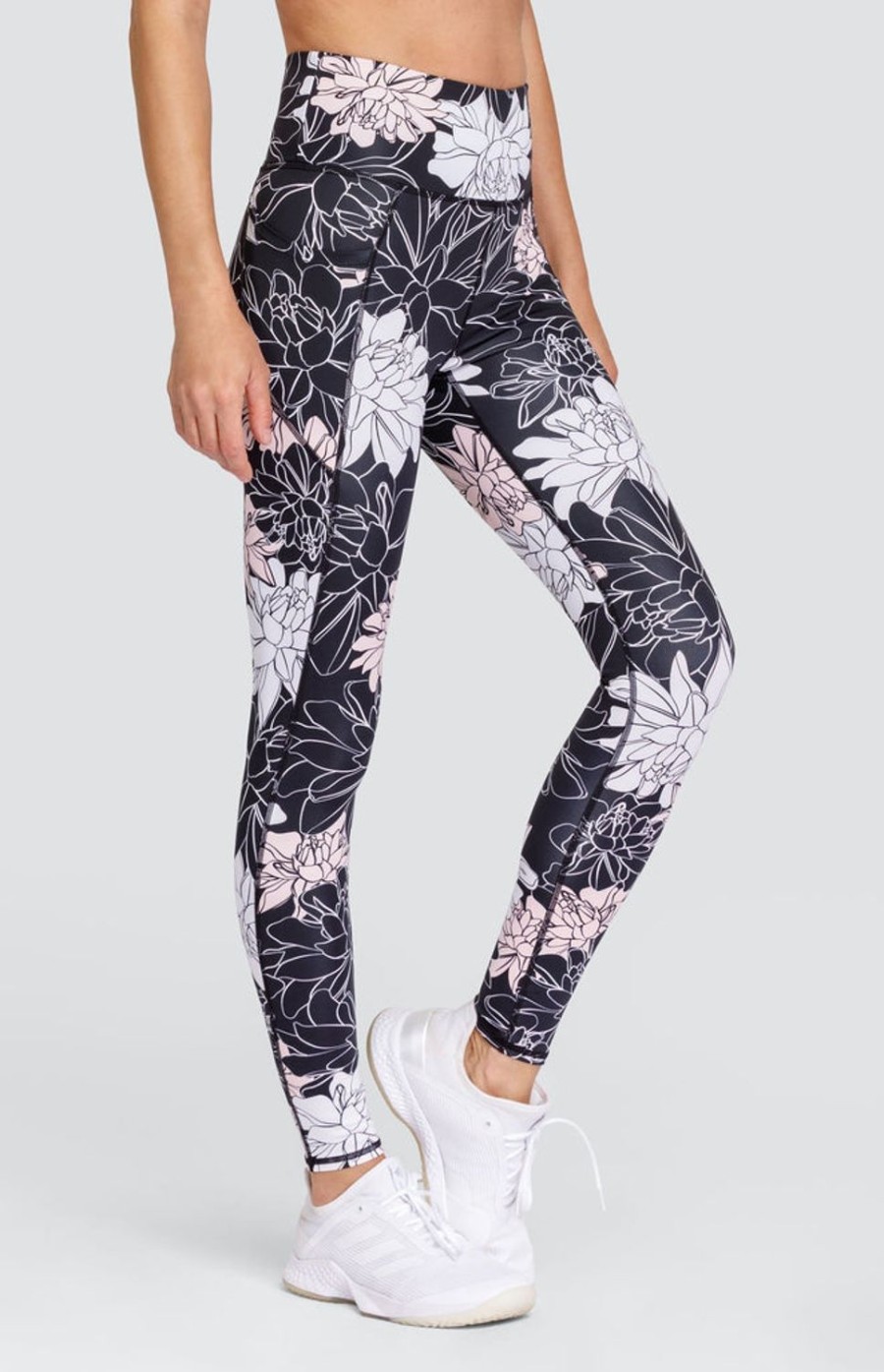 Tennis Tail Activewear Pants And Leggings | Austen 27" Leggings - Gardenias