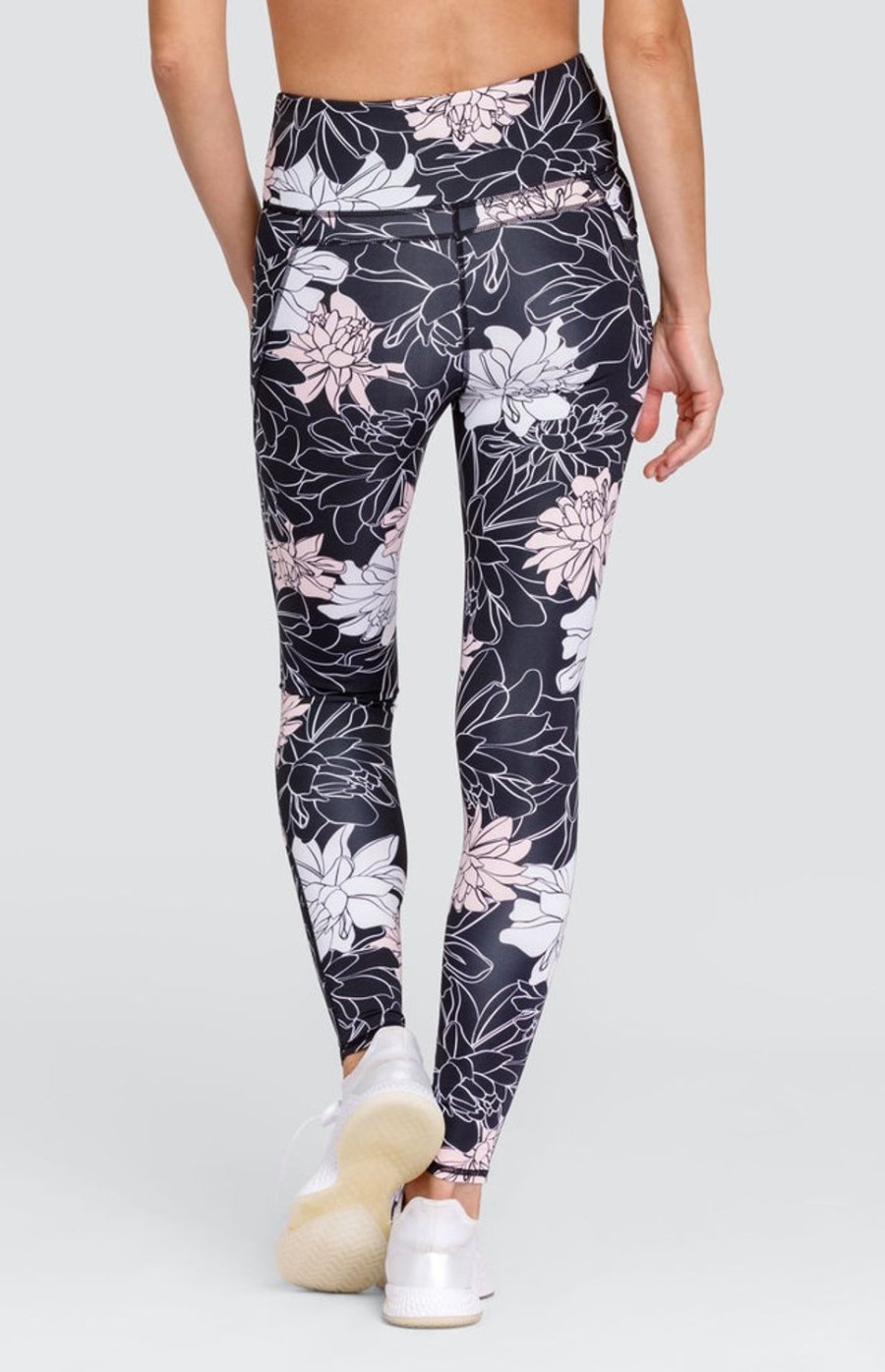 Tennis Tail Activewear Pants And Leggings | Austen 27" Leggings - Gardenias