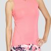 Tennis Tail Activewear Tanks | Xael Tank - Strawberry Pink