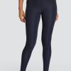 Tennis Tail Activewear Pants And Leggings | Brett 27" Leggings - Onyx Black - Final Sale