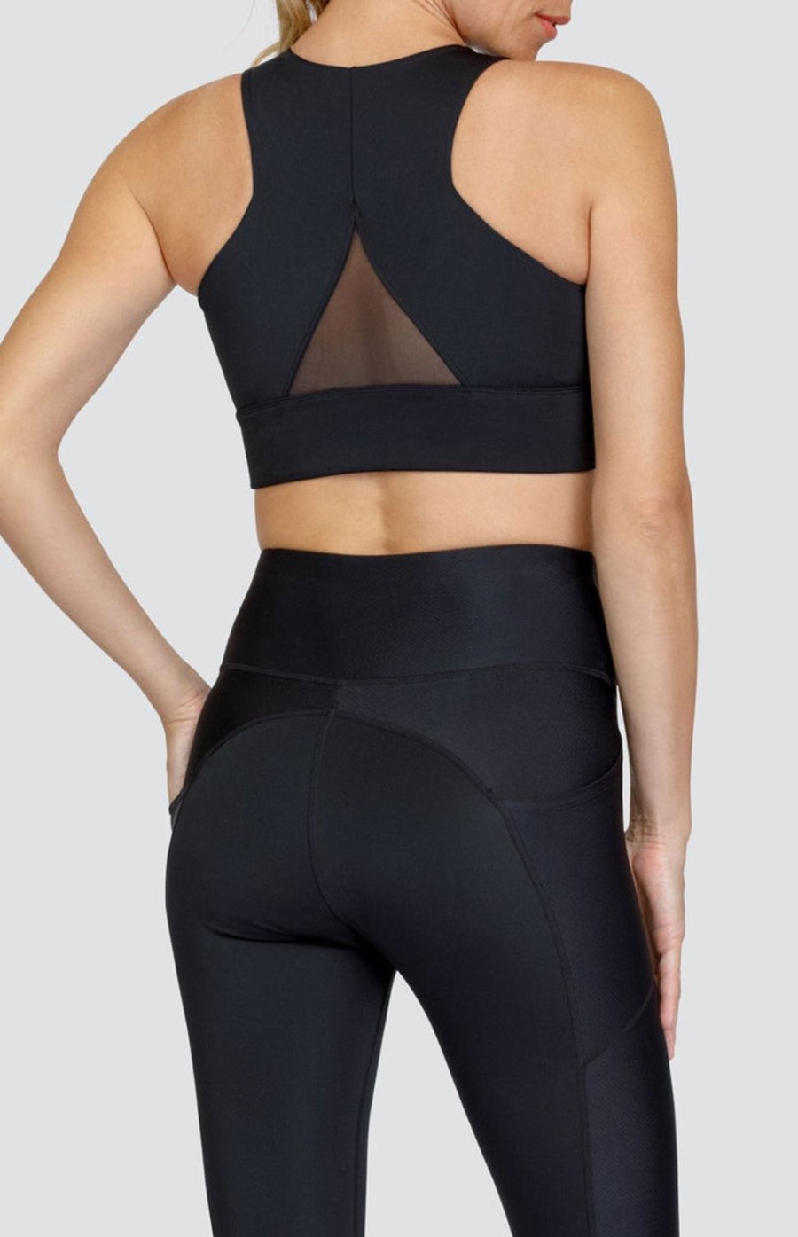 Tennis Tail Activewear Sports Bras | Bambi Sports Bra - Onyx Black - Final Sale