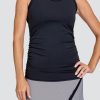 Tennis Tail Activewear Tanks | Cheri Tank - Onyx Black - Final Sale