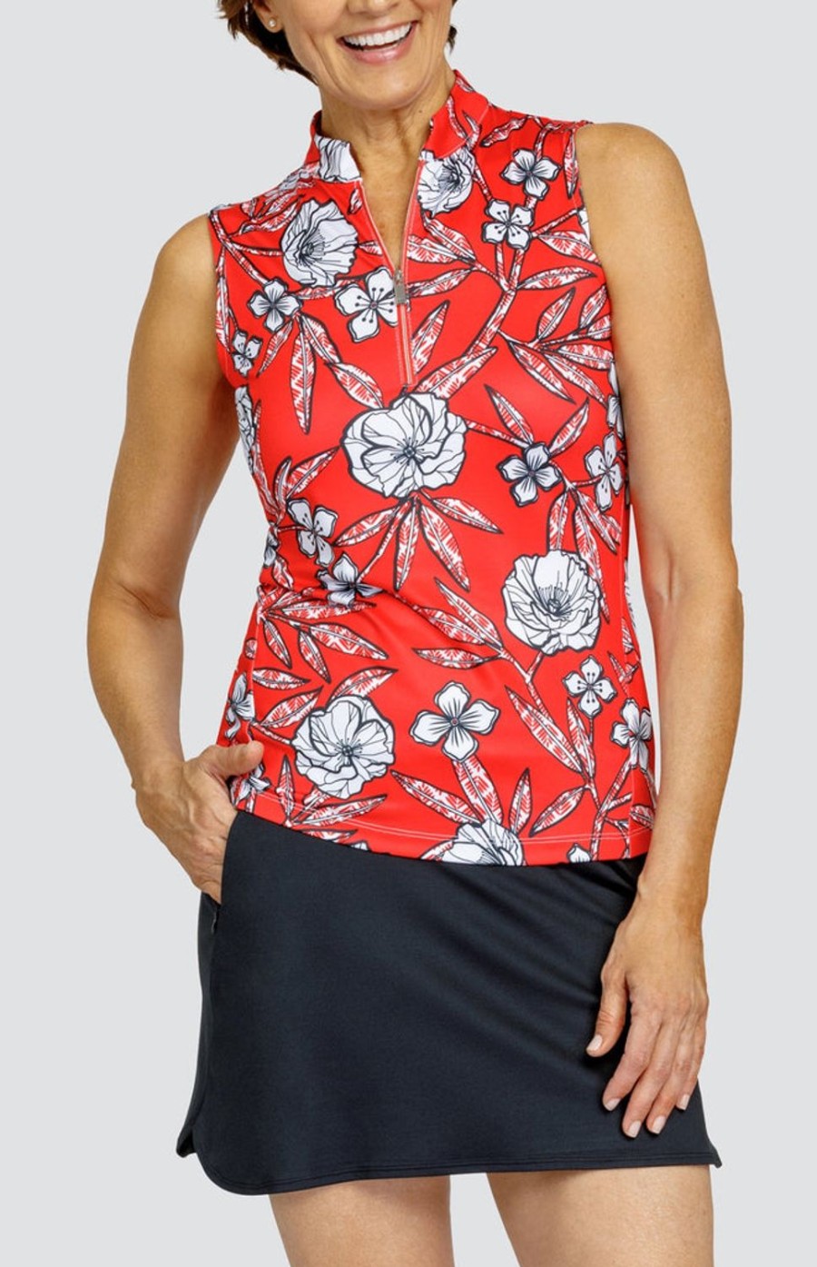 Golf Tail Activewear Sleeveless | Soria Top - Palacio Garden