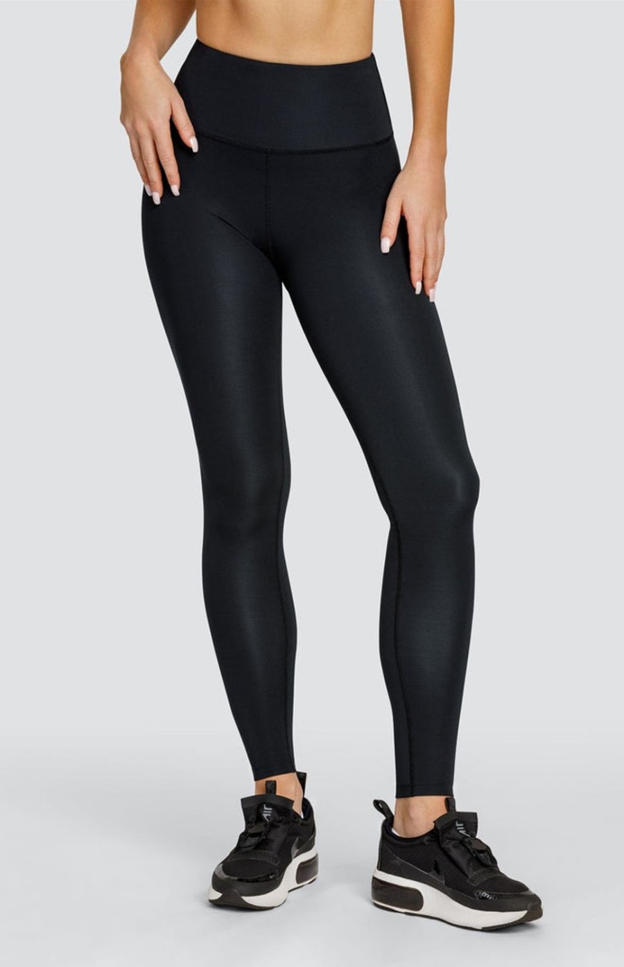 Tennis Tail Activewear Pants And Leggings | Adelie 26" Legging - Onyx Black