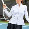 Golf Tail Activewear | Rachel Jacket - Chalk White