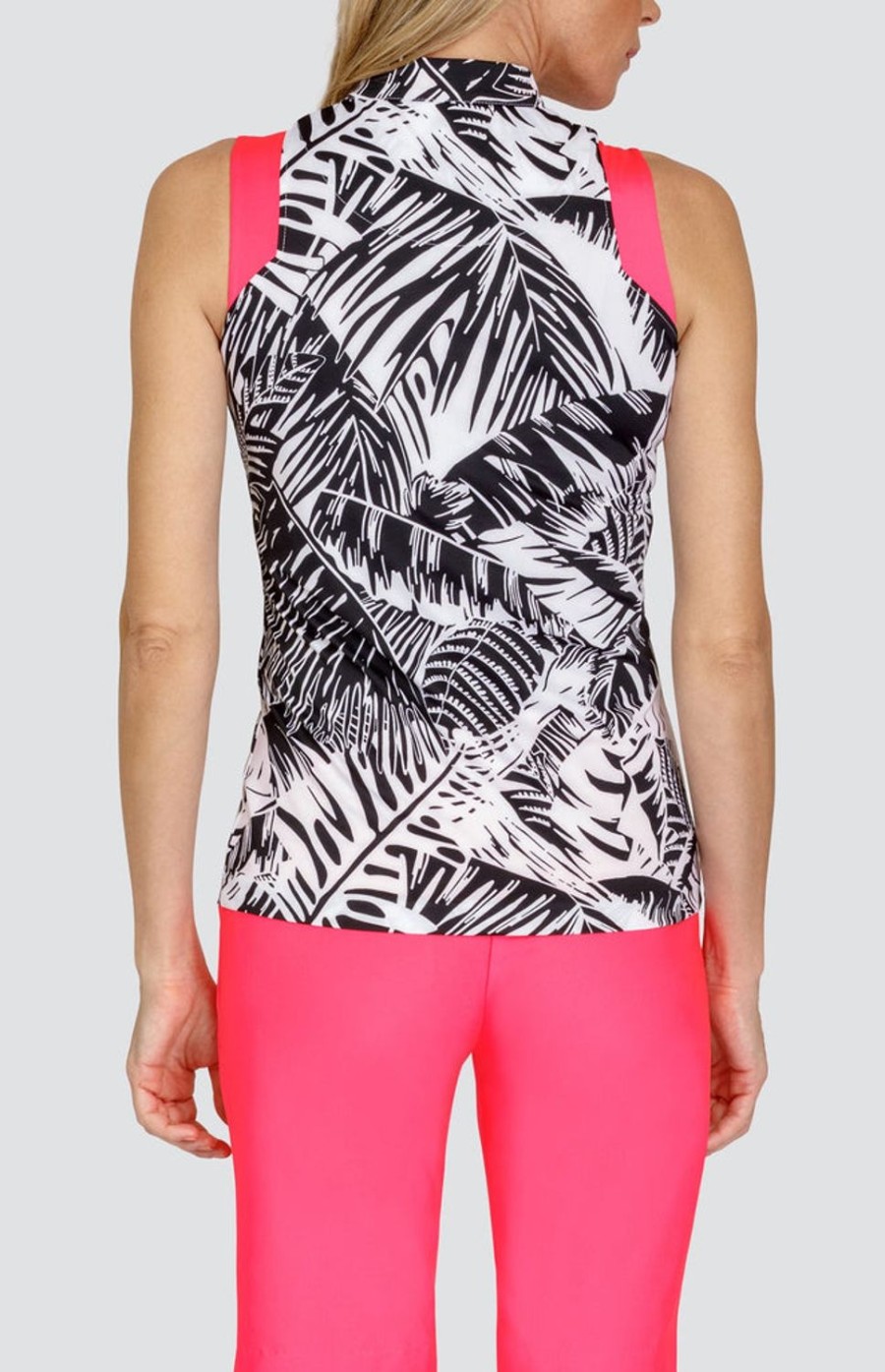 Golf Tail Activewear Sleeveless | Patti Top - Chalet Palms - Final Sale