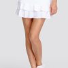 Tennis Tail Activewear Skirts And Skorts | Doubles 13.5" Skort - Chalk White