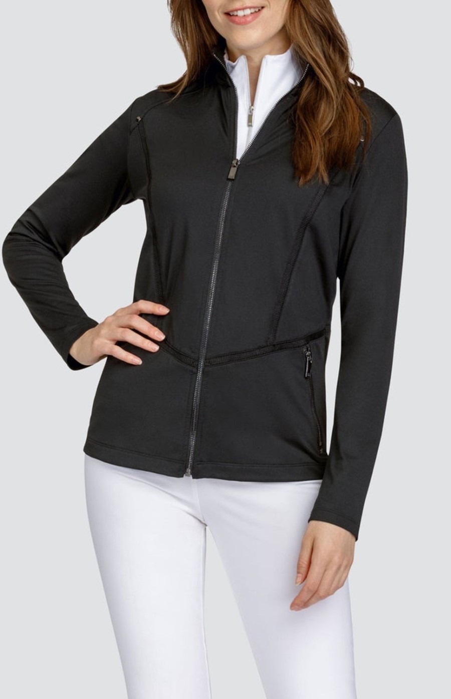 Golf Tail Activewear | Leilani Jacket - Onyx Black