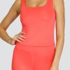 Tennis Tail Activewear Tanks | Prancer Tank - Lychee - Final Sale