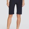 Golf Tail Activewear Shorts | Allure 22.5" Short - Onyx Black