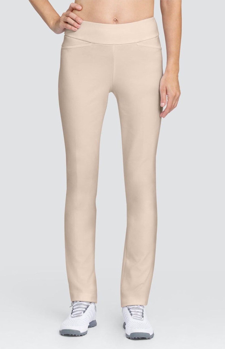 Golf Tail Activewear Long Pants | Mulligan 31" Pant - Sand