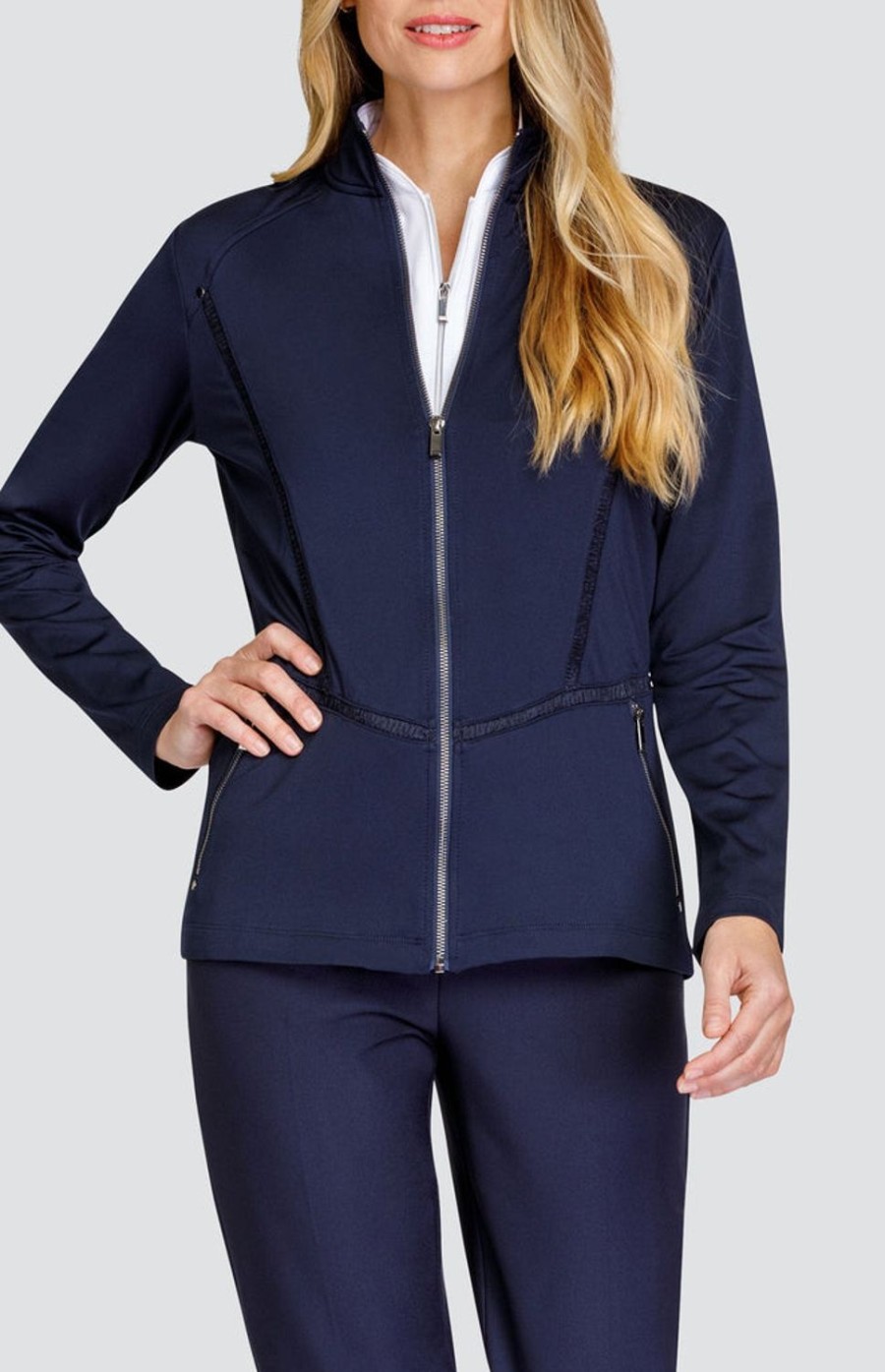 Golf Tail Activewear | Leilani Jacket - Night Navy