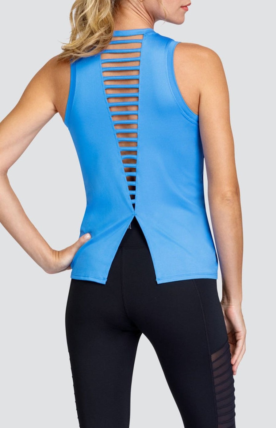 Tennis Tail Activewear Tanks | Trixie Tank - Oasis - Final Sale