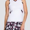 Tennis Tail Activewear Tanks | Shirley Tank - Chalk White - Final Sale