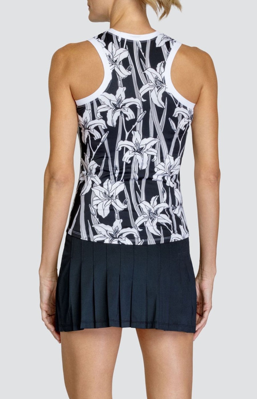 Tennis Tail Activewear Tanks | Rhoswen Tank - Raven Lilium