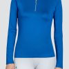 Golf Tail Activewear Long Sleeve | Amarah Top - Royal Blue