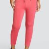 Golf Tail Activewear Ankle Pants | Eleanor Cherry Rose Jogger