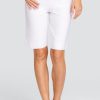 Golf Tail Activewear Shorts | Mulligan 21" Short - Chalk White