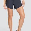 Tennis Tail Activewear Shorts | Indo 6" Short - Onyx Black