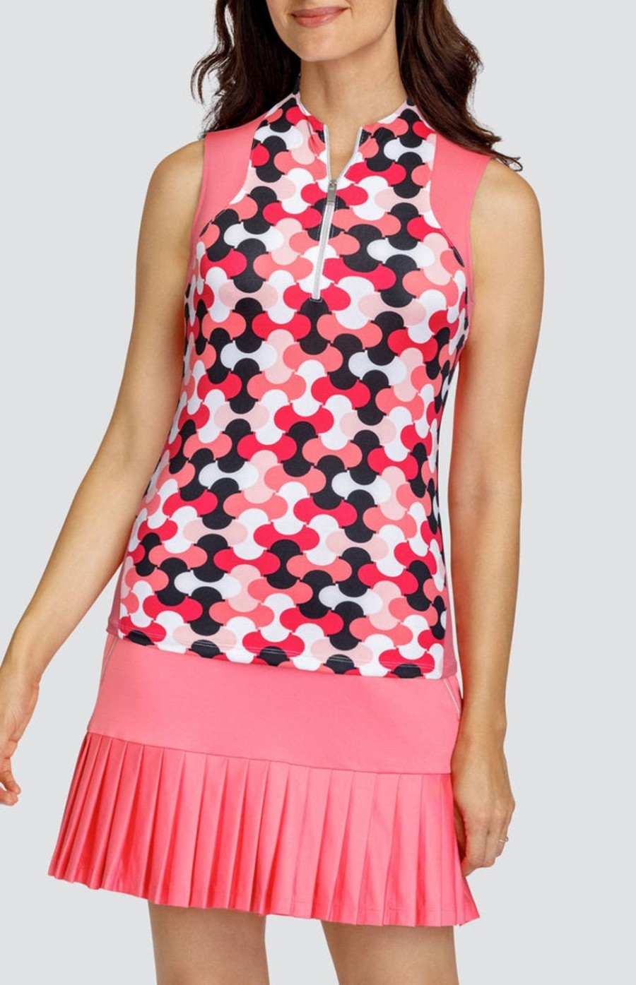 Golf Tail Activewear Sleeveless | Lyon Top - Marseille Geo