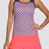 Tennis Tail Activewear Tanks | Rumary Tank - Star Geo